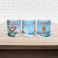 Cayman Islands Christmas Ceramic Mug Merry Xmas - Wonder Print Shop