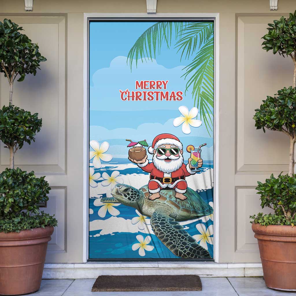 Cayman Islands Christmas Door Cover Merry Xmas - Wonder Print Shop