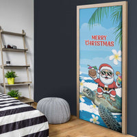 Cayman Islands Christmas Door Cover Merry Xmas - Wonder Print Shop