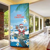 Cayman Islands Christmas Door Cover Merry Xmas - Wonder Print Shop