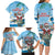 Cayman Islands Christmas Family Matching Long Sleeve Bodycon Dress and Hawaiian Shirt Merry Xmas - Wonder Print Shop
