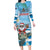 Cayman Islands Christmas Family Matching Long Sleeve Bodycon Dress and Hawaiian Shirt Merry Xmas - Wonder Print Shop
