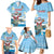 Cayman Islands Christmas Family Matching Mermaid Dress and Hawaiian Shirt Merry Xmas - Wonder Print Shop