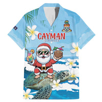Cayman Islands Christmas Family Matching Mermaid Dress and Hawaiian Shirt Merry Xmas - Wonder Print Shop