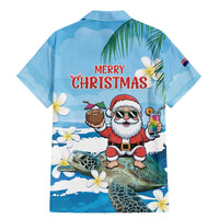 Cayman Islands Christmas Family Matching Mermaid Dress and Hawaiian Shirt Merry Xmas - Wonder Print Shop