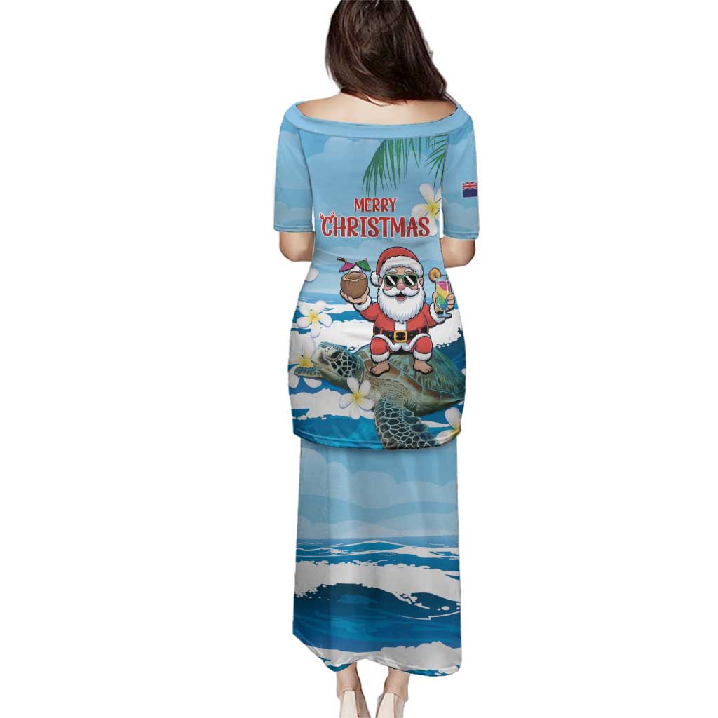 Cayman Islands Christmas Family Matching Puletasi and Hawaiian Shirt Merry Xmas - Wonder Print Shop