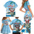 Cayman Islands Christmas Family Matching Short Sleeve Bodycon Dress and Hawaiian Shirt Merry Xmas - Wonder Print Shop
