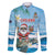 Cayman Islands Christmas Family Matching Short Sleeve Bodycon Dress and Hawaiian Shirt Merry Xmas - Wonder Print Shop