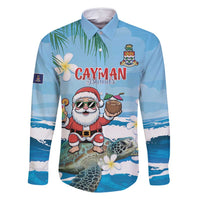 Cayman Islands Christmas Family Matching Summer Maxi Dress and Hawaiian Shirt Merry Xmas - Wonder Print Shop