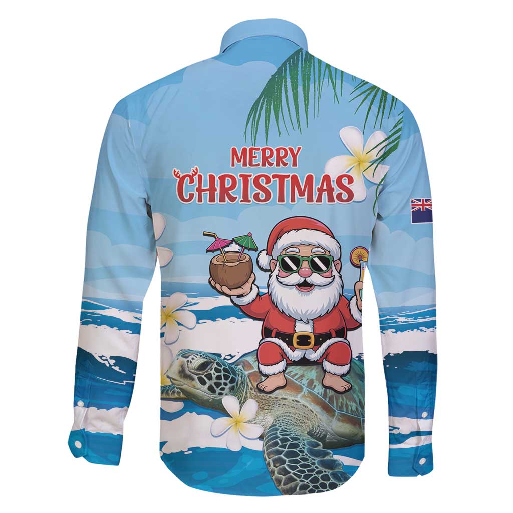 Cayman Islands Christmas Family Matching Summer Maxi Dress and Hawaiian Shirt Merry Xmas - Wonder Print Shop