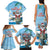 Cayman Islands Christmas Family Matching Tank Maxi Dress and Hawaiian Shirt Merry Xmas - Wonder Print Shop