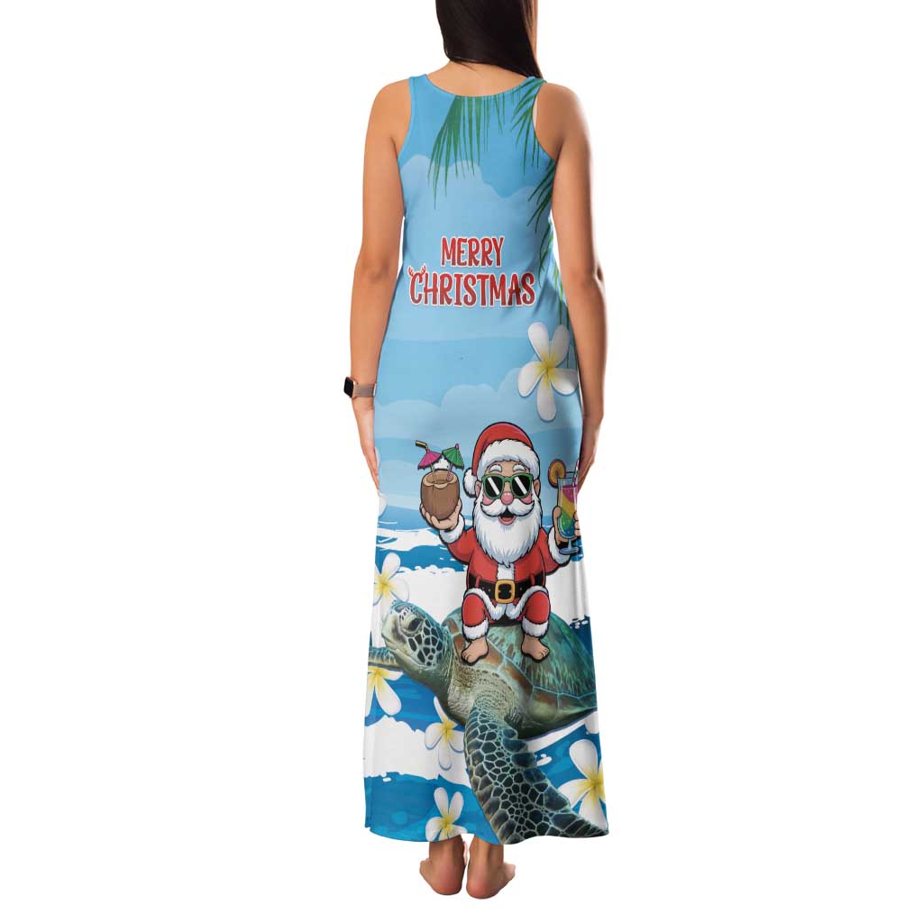 Cayman Islands Christmas Family Matching Tank Maxi Dress and Hawaiian Shirt Merry Xmas - Wonder Print Shop