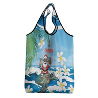 Cayman Islands Christmas Grocery Bag Merry Xmas - Wonder Print Shop