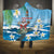 Cayman Islands Christmas Hooded Blanket Merry Xmas - Wonder Print Shop
