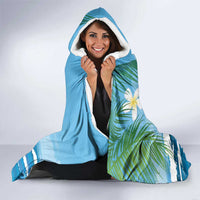 Cayman Islands Christmas Hooded Blanket Merry Xmas - Wonder Print Shop