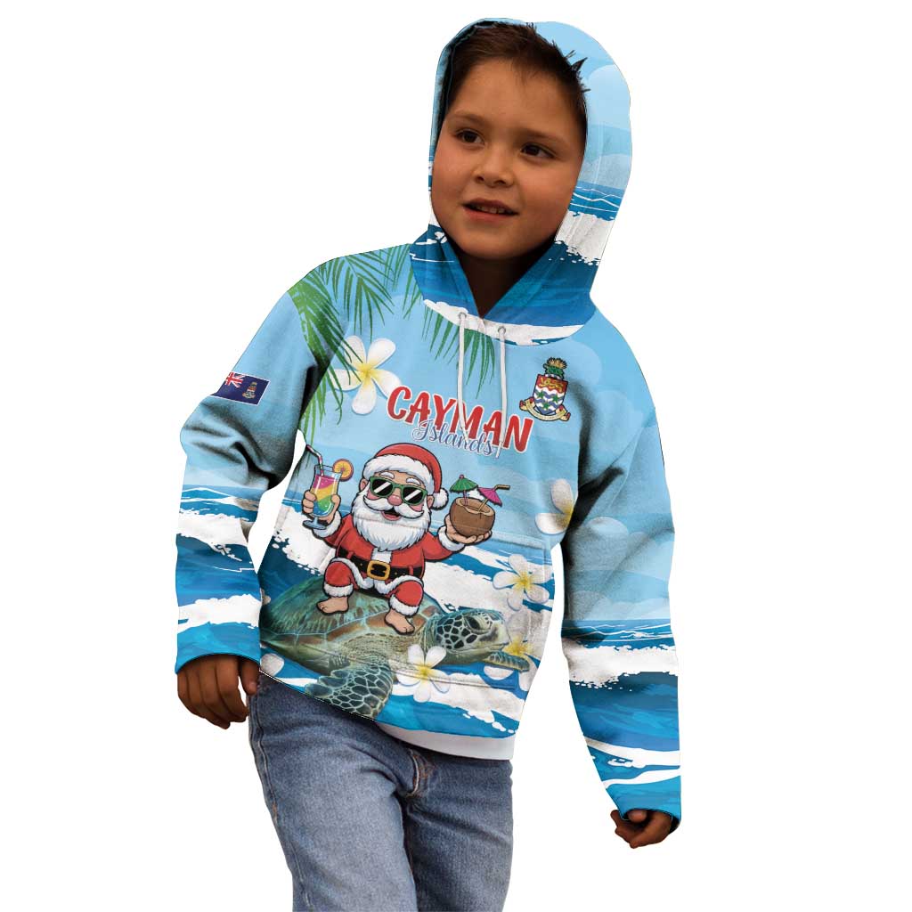 Cayman Islands Christmas Kid Hoodie Merry Xmas - Wonder Print Shop