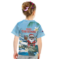 Cayman Islands Christmas Kid T Shirt Merry Xmas - Wonder Print Shop