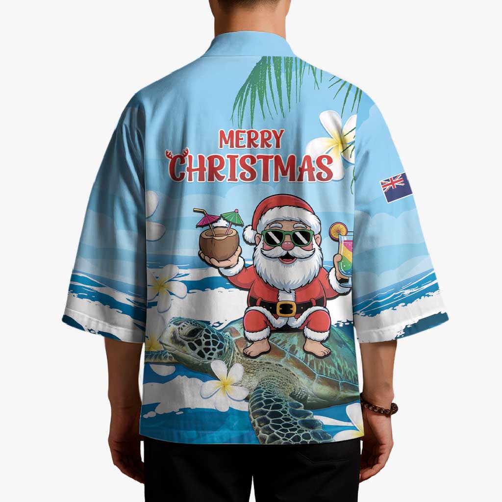 Cayman Islands Christmas Kimono Merry Xmas - Wonder Print Shop
