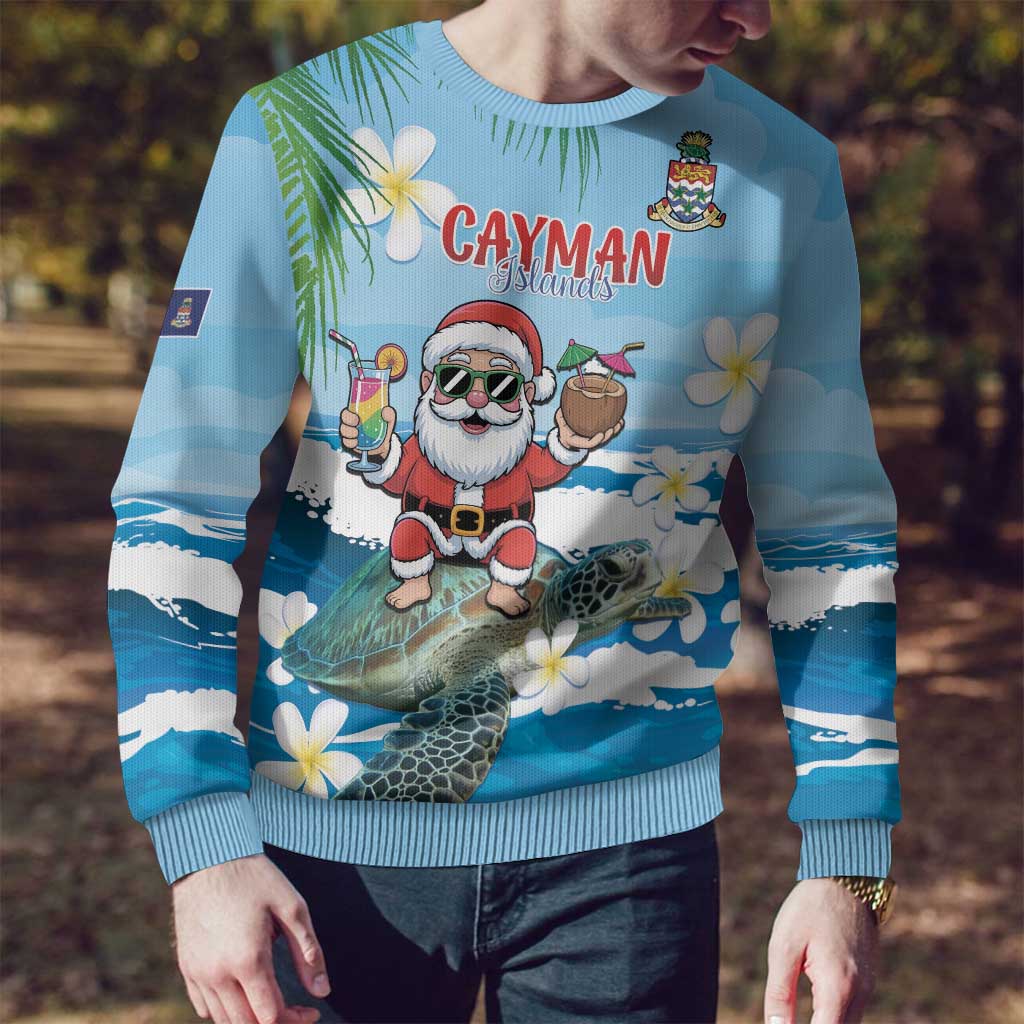 Cayman Islands Christmas Ugly Christmas Sweater Merry Xmas - Wonder Print Shop