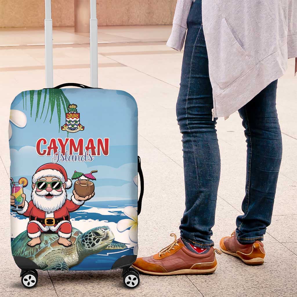 Cayman Islands Christmas Luggage Cover Merry Xmas - Wonder Print Shop