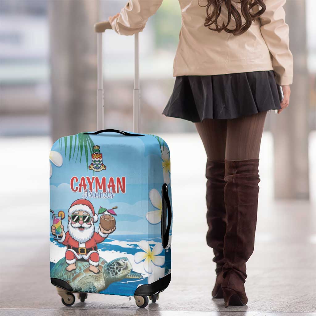 Cayman Islands Christmas Luggage Cover Merry Xmas - Wonder Print Shop