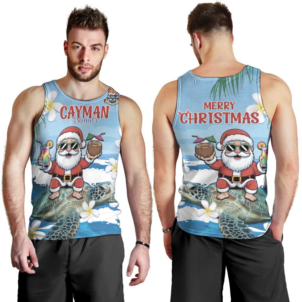 Cayman Islands Christmas Men Tank Top Merry Xmas - Wonder Print Shop