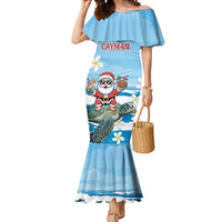 Cayman Islands Christmas Mermaid Dress Merry Xmas - Wonder Print Shop