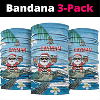 Cayman Islands Christmas Neck Gaiter Merry Xmas - Wonder Print Shop