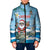 Cayman Islands Christmas Padded Jacket Merry Xmas - Wonder Print Shop