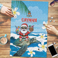 Cayman Islands Christmas Puzzle Merry Xmas - Wonder Print Shop