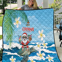 Cayman Islands Christmas Quilt Merry Xmas - Wonder Print Shop
