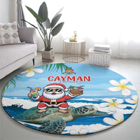Cayman Islands Christmas Round Carpet Merry Xmas - Wonder Print Shop
