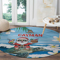 Cayman Islands Christmas Round Carpet Merry Xmas - Wonder Print Shop