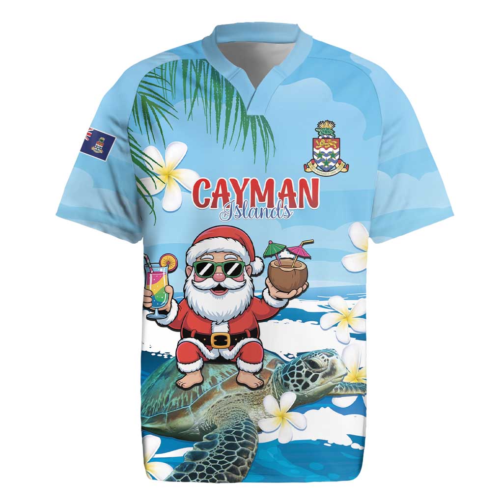 Cayman Islands Christmas Rugby Jersey Merry Xmas - Wonder Print Shop
