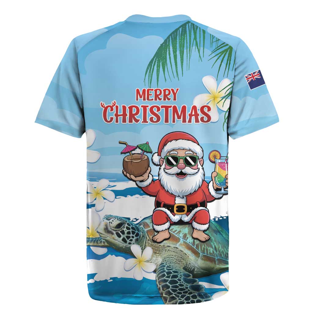 Cayman Islands Christmas Rugby Jersey Merry Xmas - Wonder Print Shop