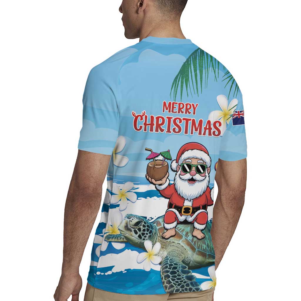 Cayman Islands Christmas Rugby Jersey Merry Xmas - Wonder Print Shop