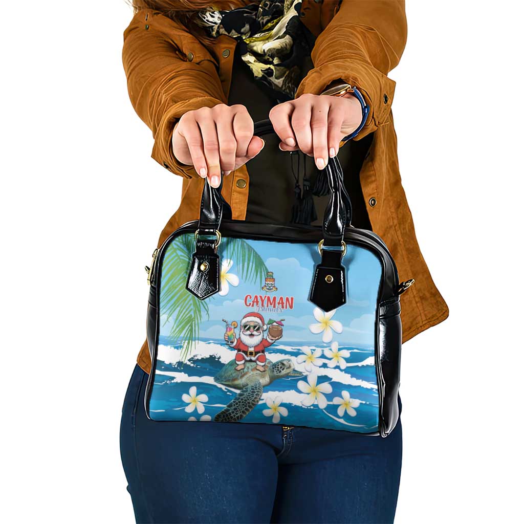 Cayman Islands Christmas Shoulder Handbag Merry Xmas - Wonder Print Shop