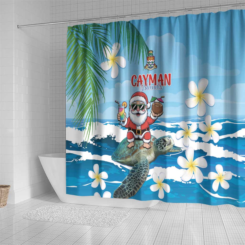 Cayman Islands Christmas Shower Curtain Merry Xmas - Wonder Print Shop