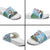 Cayman Islands Christmas Slide Sandals Merry Xmas - Wonder Print Shop