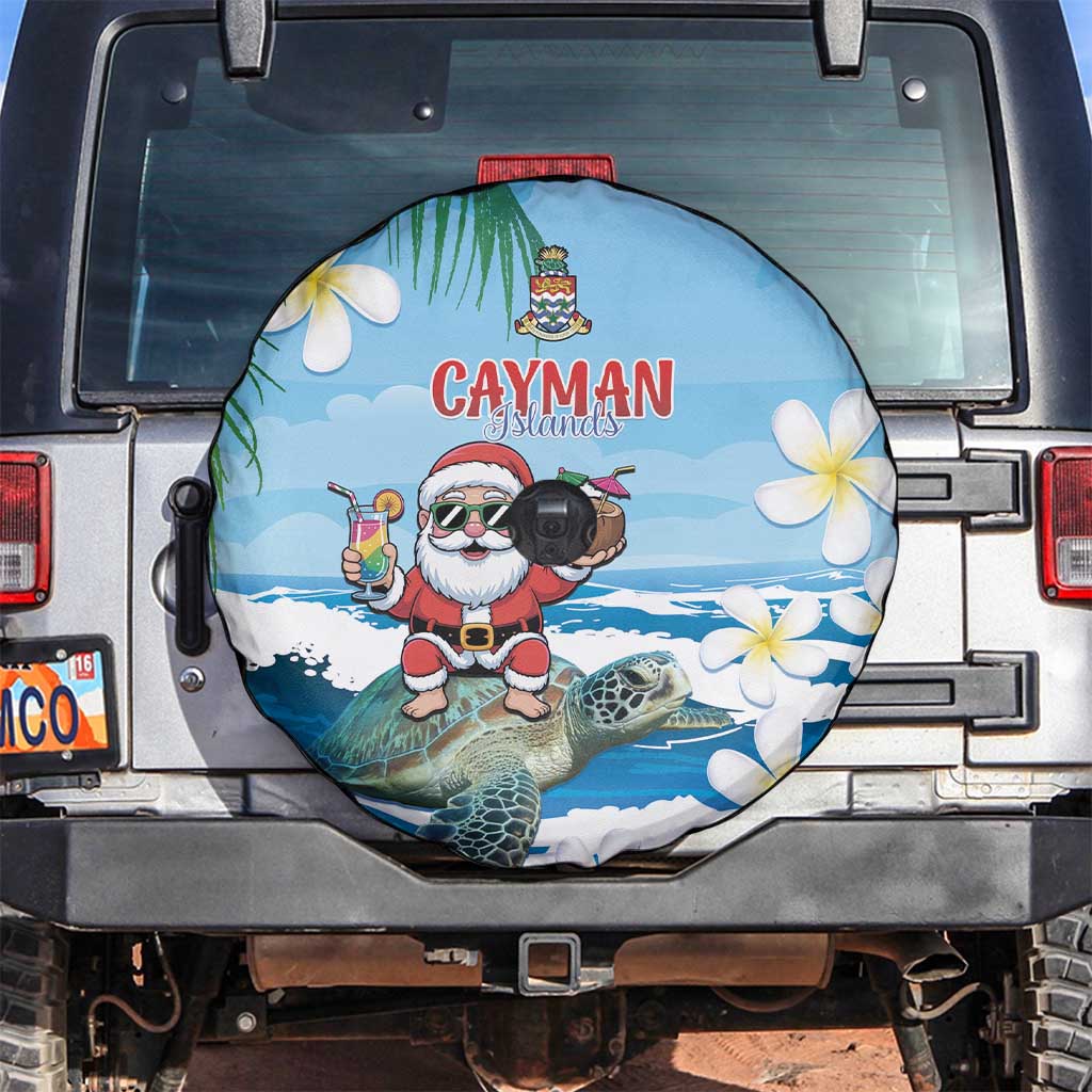 Cayman Islands Christmas Spare Tire Cover Merry Xmas - Wonder Print Shop