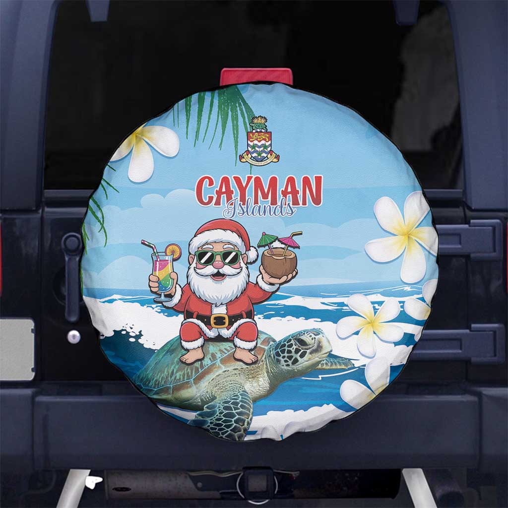 Cayman Islands Christmas Spare Tire Cover Merry Xmas - Wonder Print Shop