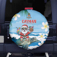 Cayman Islands Christmas Spare Tire Cover Merry Xmas - Wonder Print Shop