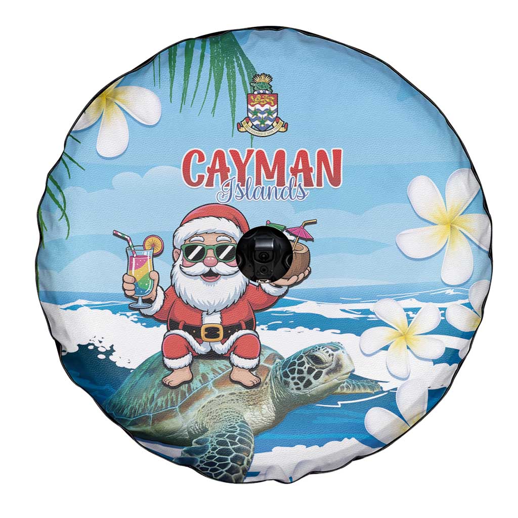 Cayman Islands Christmas Spare Tire Cover Merry Xmas - Wonder Print Shop