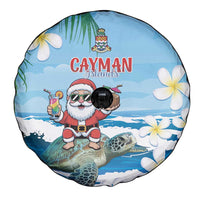 Cayman Islands Christmas Spare Tire Cover Merry Xmas - Wonder Print Shop
