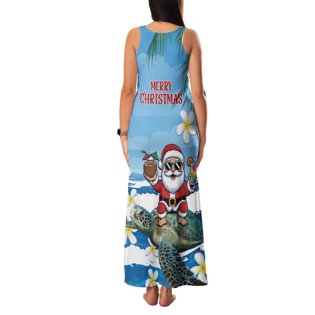 Cayman Islands Christmas Tank Maxi Dress Merry Xmas - Wonder Print Shop