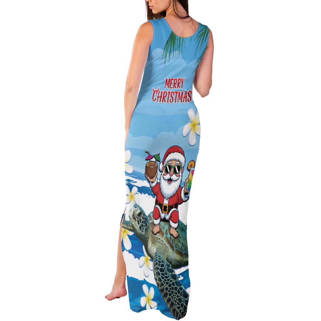 Cayman Islands Christmas Tank Maxi Dress Merry Xmas - Wonder Print Shop