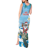 Cayman Islands Christmas Tank Maxi Dress Merry Xmas - Wonder Print Shop