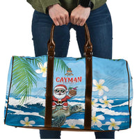 Cayman Islands Christmas Travel Bag Merry Xmas - Wonder Print Shop