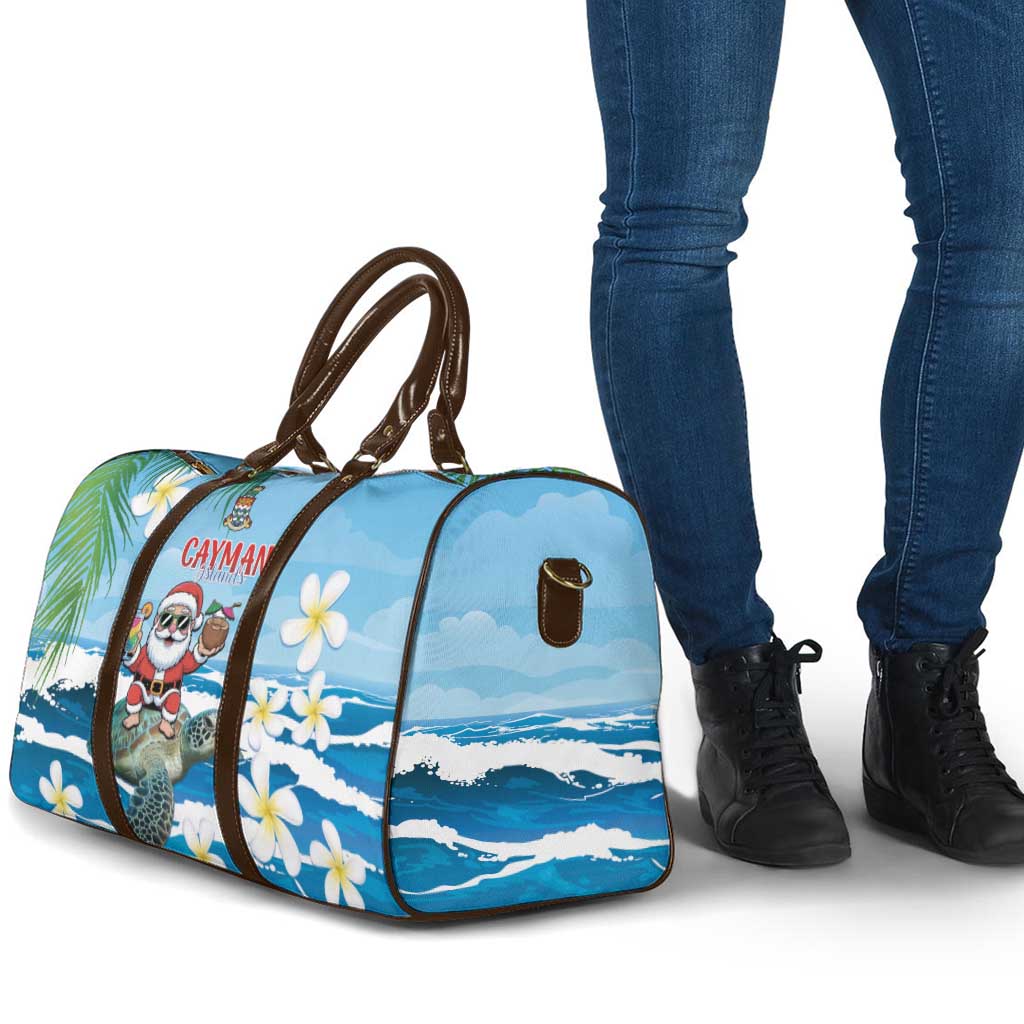 Cayman Islands Christmas Travel Bag Merry Xmas - Wonder Print Shop