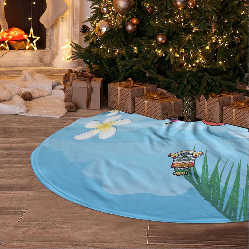 Cayman Islands Christmas Tree Skirt Merry Xmas - Wonder Print Shop